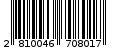 Γραμμωτός κωδικός 2810046708017