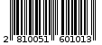 Γραμμωτός κωδικός 2810051601013