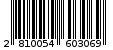 Γραμμωτός κωδικός 2810054603069