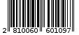 Γραμμωτός κωδικός 2810060601097