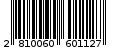 Γραμμωτός κωδικός 2810060601127