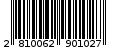 Γραμμωτός κωδικός 2810062901027