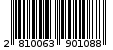 Γραμμωτός κωδικός 2810063901088