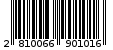 Γραμμωτός κωδικός 2810066901016