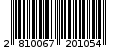 Γραμμωτός κωδικός 2810067201054