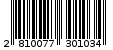 Γραμμωτός κωδικός 2810077301034
