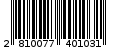 Γραμμωτός κωδικός 2810077401031