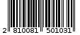 Γραμμωτός κωδικός 2810081501031