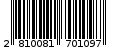 Γραμμωτός κωδικός 2810081701097
