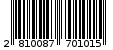 Γραμμωτός κωδικός 2810087701015