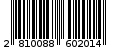 Γραμμωτός κωδικός 2810088602014