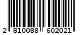 Γραμμωτός κωδικός 2810088602021