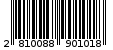 Γραμμωτός κωδικός 2810088901018