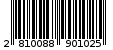Γραμμωτός κωδικός 2810088901025