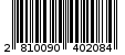 Γραμμωτός κωδικός 2810090402084
