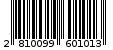 Γραμμωτός κωδικός 2810099601013