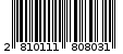 Γραμμωτός κωδικός 2810111808031