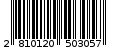 Γραμμωτός κωδικός 2810120503057