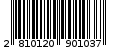 Γραμμωτός κωδικός 2810120901037