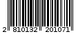 Γραμμωτός κωδικός 2810132201071