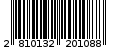 Γραμμωτός κωδικός 2810132201088