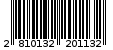 Γραμμωτός κωδικός 2810132201132