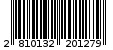 Γραμμωτός κωδικός 2810132201279