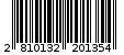 Γραμμωτός κωδικός 2810132201354