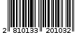Γραμμωτός κωδικός 2810133201032