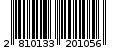 Γραμμωτός κωδικός 2810133201056