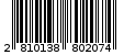 Γραμμωτός κωδικός 2810138802074