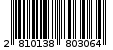Γραμμωτός κωδικός 2810138803064