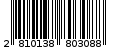 Γραμμωτός κωδικός 2810138803088