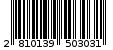 Γραμμωτός κωδικός 2810139503031