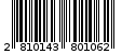 Γραμμωτός κωδικός 2810143801062