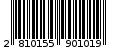 Γραμμωτός κωδικός 2810155901019