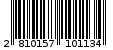 Γραμμωτός κωδικός 2810157101134