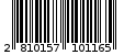 Γραμμωτός κωδικός 2810157101165