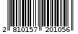 Γραμμωτός κωδικός 2810157201056