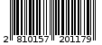 Γραμμωτός κωδικός 2810157201179