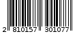 Γραμμωτός κωδικός 2810157301077