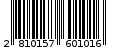 Γραμμωτός κωδικός 2810157601016