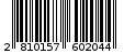 Γραμμωτός κωδικός 2810157602044