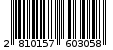 Γραμμωτός κωδικός 2810157603058