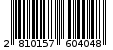 Γραμμωτός κωδικός 2810157604048