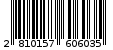 Γραμμωτός κωδικός 2810157606035
