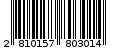 Γραμμωτός κωδικός 2810157803014