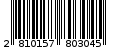 Γραμμωτός κωδικός 2810157803045