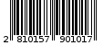 Γραμμωτός κωδικός 2810157901017