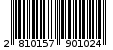 Γραμμωτός κωδικός 2810157901024